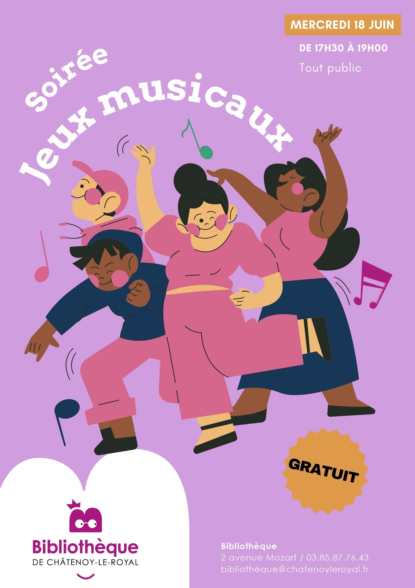 Soirée jeux musicaux juin 2025